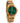 Constance Olive Green Women's Stainless Steel Wooden  Watch