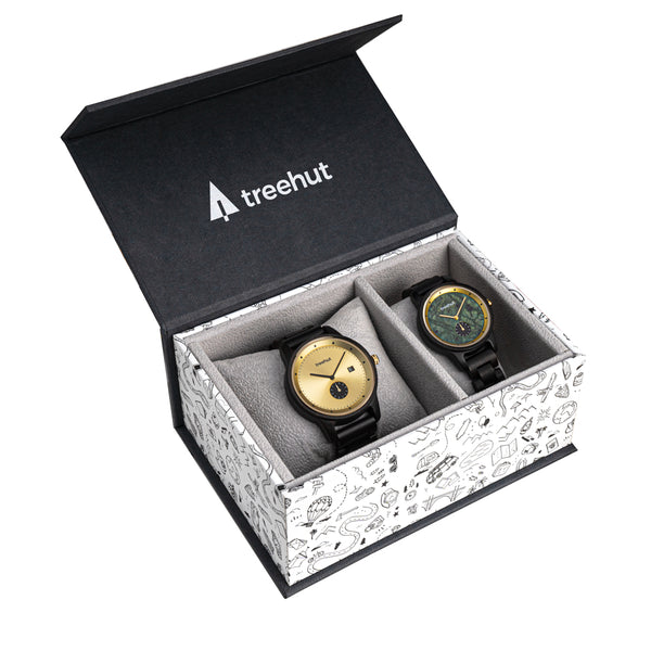 Treehut couple watches set