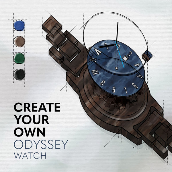 Odyssey - Créez votre propre montre en bois