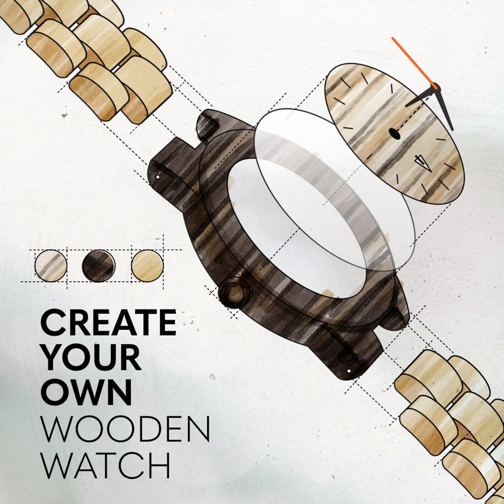 Custom Wooden Watches Create Your Own Watch Treehut