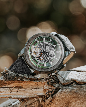 Immortal Grey Maple Vegan Automatic Men's Wooden Watch