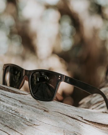 Bali Ebony Men's Wooden Sunglasses