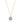 White Druzy Necklace