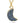 Crescent Blue Druzy Necklace Women's Stone Necklace