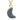 Crescent Blue Druzy Necklace Women's Stone Necklace