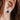 Hex Lapis Stud Earrings Women's Stone Earrings