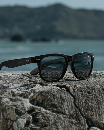 Bali 62 Black Women's Wooden Sunglasses