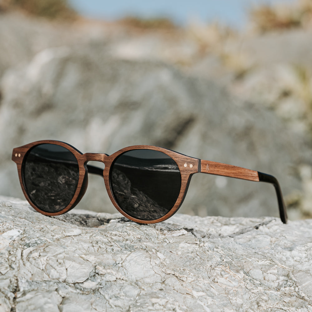 Handmade Timber Sunglasses Bonnet Scratches Wooden Sunglasses Wood