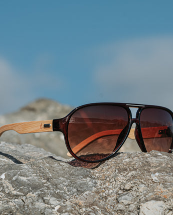 Ace 83 Women's Wooden Sunglasses