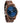 Dubline Walnut Blue Men's Wooden Watch