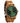 Dubline Zebrawood Green Men's Wooden Watch