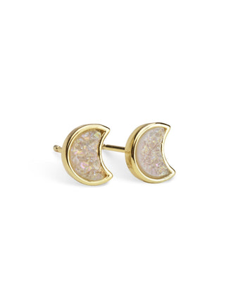 Moonbloom Champagne Druzy Earrings Women's Stone Earring