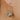 Healing stone earrings with amazonite stone dangle