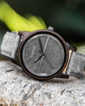 Summit Stone Grey Vegan Men's Wooden Watch