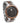 Classic Silver Stainless Walnut Theo Men's Wooden Watch 