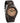 Ebony Walnut Burl Green Men's Wooden Watch