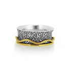Golden Mantra Spinner Ring