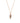 Rose Gold Shell Necklace Women's Stone Necklace