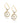 Geode Crystal Drop Earrings Women's Stone Earring