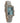 Lola Silver Maple Leather Blue Women's Wooden Watch