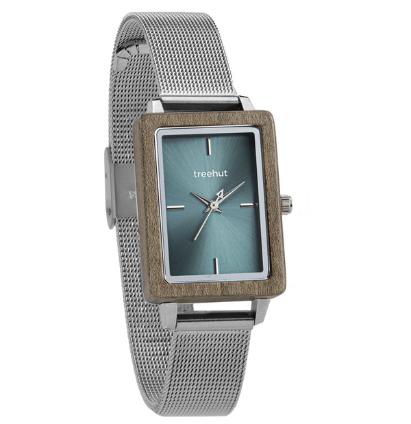 blue dial watch