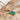 Treehut green malachite stone rectangle pendant with Figaro chain 