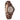 Odyssey Women's Walnut Rose Gold Women's Wooden Watch