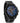 Quest Blue Marble Ebony Men's Wooden Watch