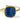 Princess Royal Blue Druzy Cable Ring Women's Stone Ring