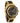 Rise Ebony Marble Gold Men's Stainless Steel Wooden Watch