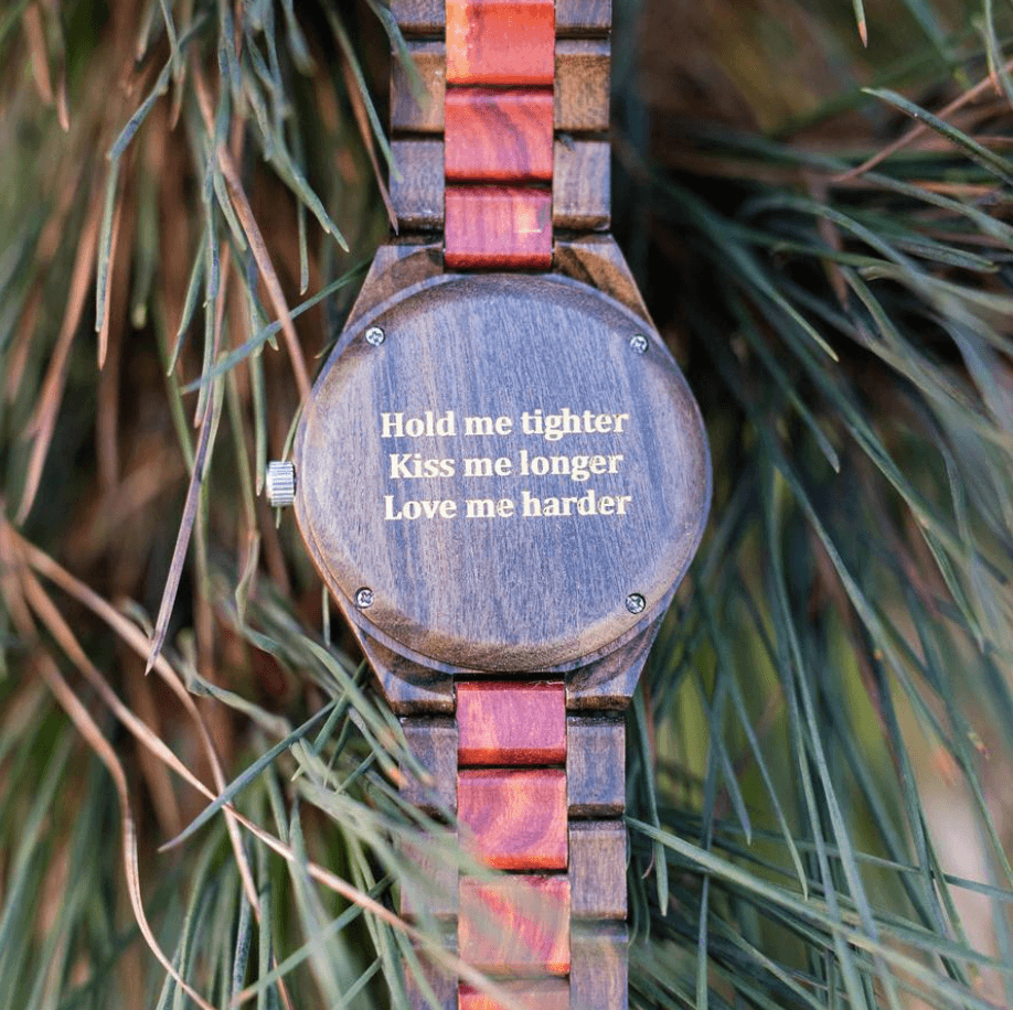 Redwood + Ebony Nova Men's Wooden Watch