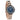 Skyler Blue Marble Women's Stainless Steel Watch