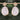 Pink and gold natural rose quartz crystal earrings
