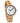 Theory Bamboo White Marble Women's Wooden Watch