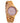 Theory Olive Pink Women's Wooden Watch