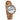 Theory Zebrawood White Marble Women's Wooden Watch