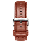 22mm Cognac Brown Padded Leather Band