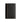 black leather trifold wallet