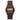 Sojourn Blue Marble Ebony Men's Wooden Watch