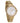 Modd Camphor Gold Pearl Women's Stainless Steel Wooden Watch