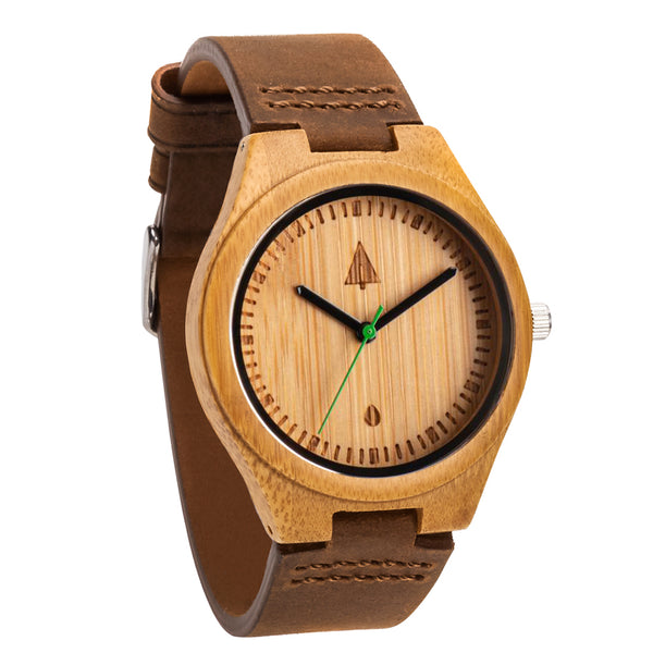 charity: water Boyd Small Green Men's Wooden Watch 