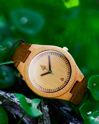 charity: water Boyd Small Green Men's Wooden Watch 