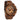 Mission Zebrawood Patina Bronze Men's Stainless Steel Wooden Watch
