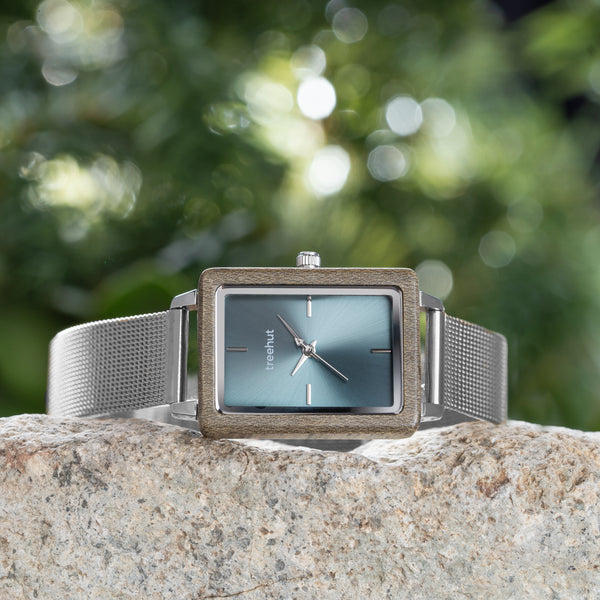 blue dial watch for women